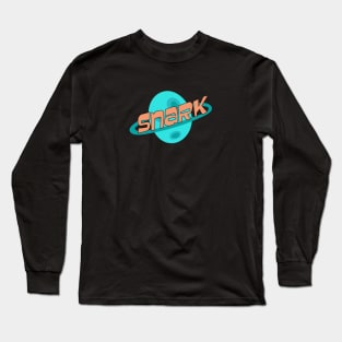 Planet Snark - retro text and colors Long Sleeve T-Shirt